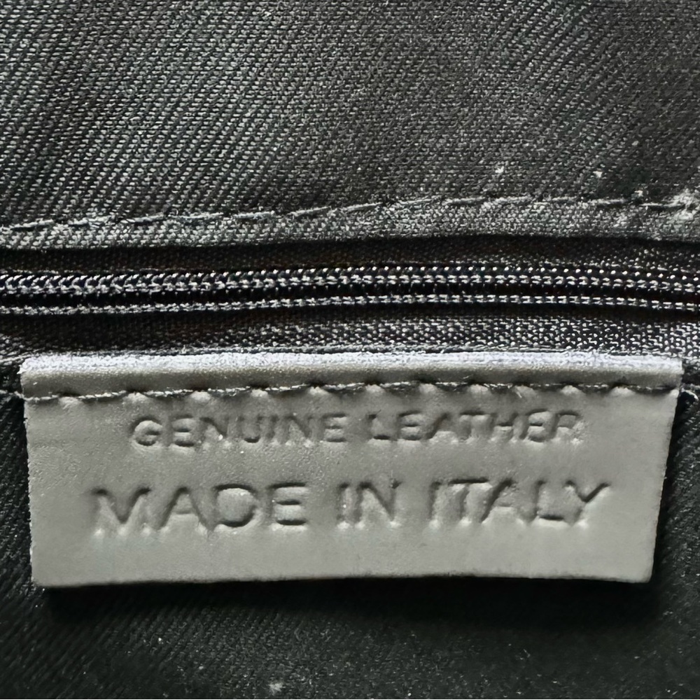 GENUINE LEATHER GREY BEE BAG - Picture 6 of 9